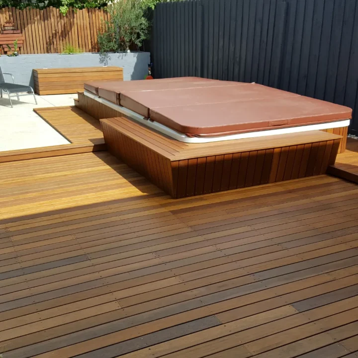 Spa decking